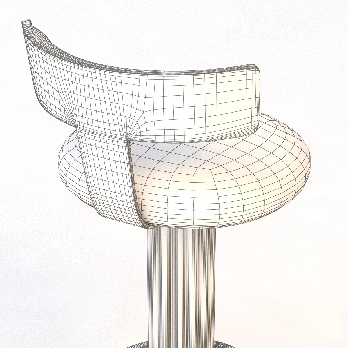 Design Leisure Barstool 3D Model_09